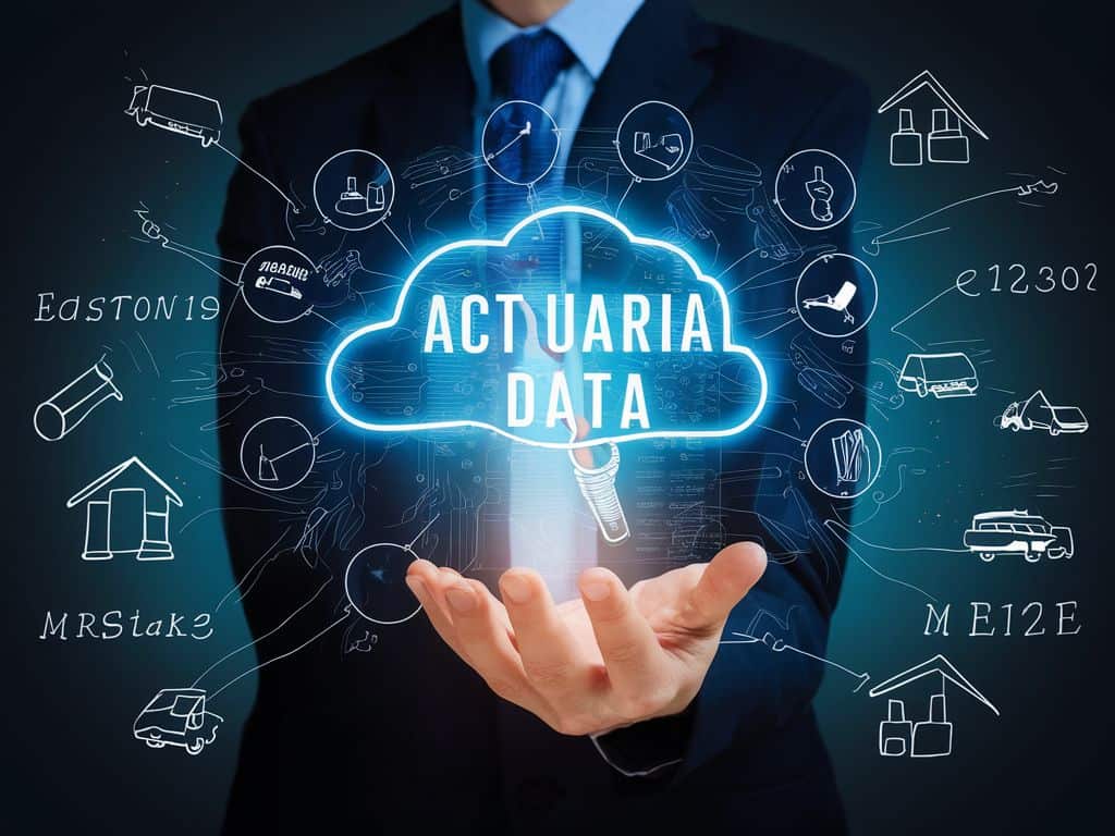 actuarial data concept image