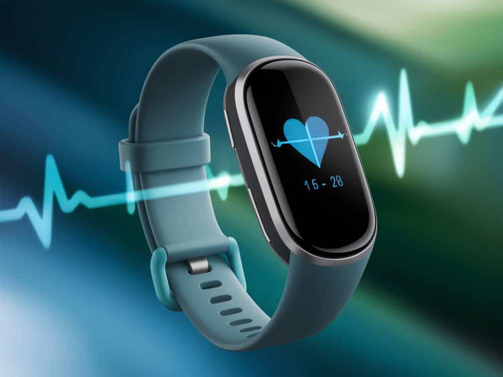 Heart rate monitor display, symbolizing health-related data analysis in actuarial work
