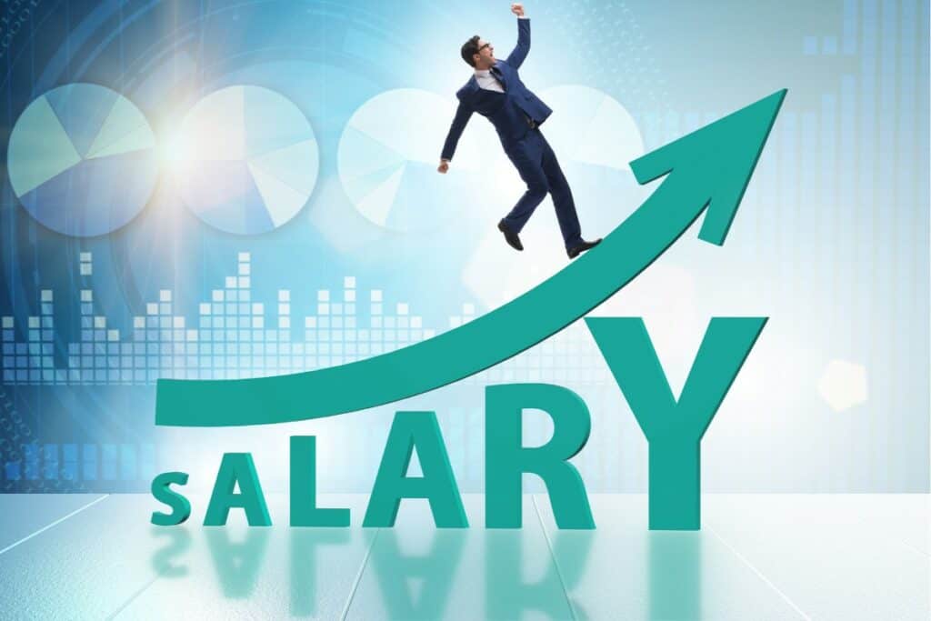 Conceptual image reflecting the salary expectations and job outlook for a chief actuary, highlighting the financial rewards of the profession