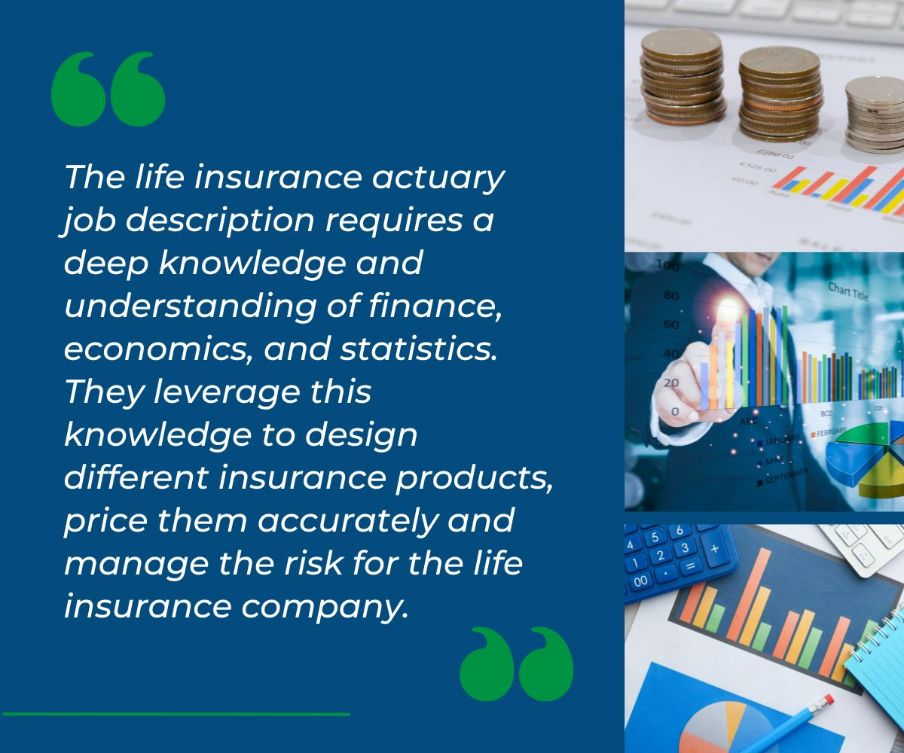 about life insurance actuary job description