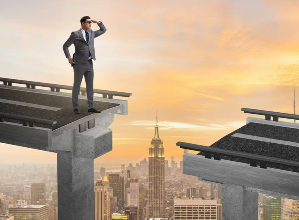 Portrait of a chief risk officer, embodying the leadership and strategic insight required from an ERM actuary.